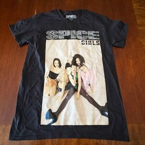 Spice Girls Graphic T-Shirt | Official Merchandise Bravado Black Small 2025